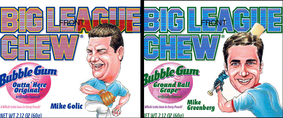 Big League Chew was created in the 80s as a fun imitation of the