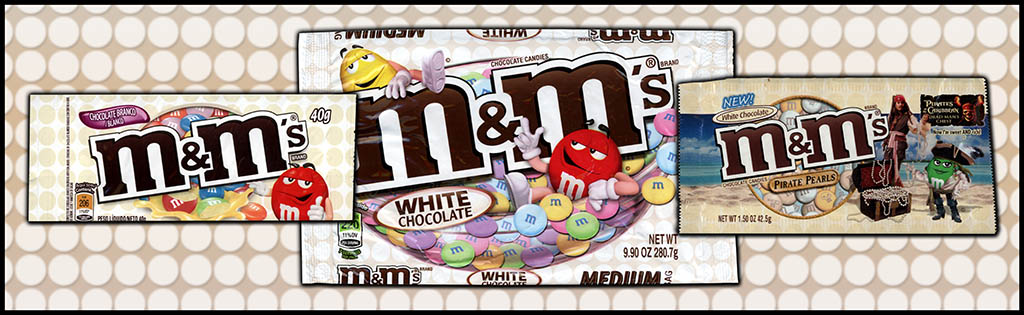 Candy Review: Pirate Pearls – White Chocolate M&M's