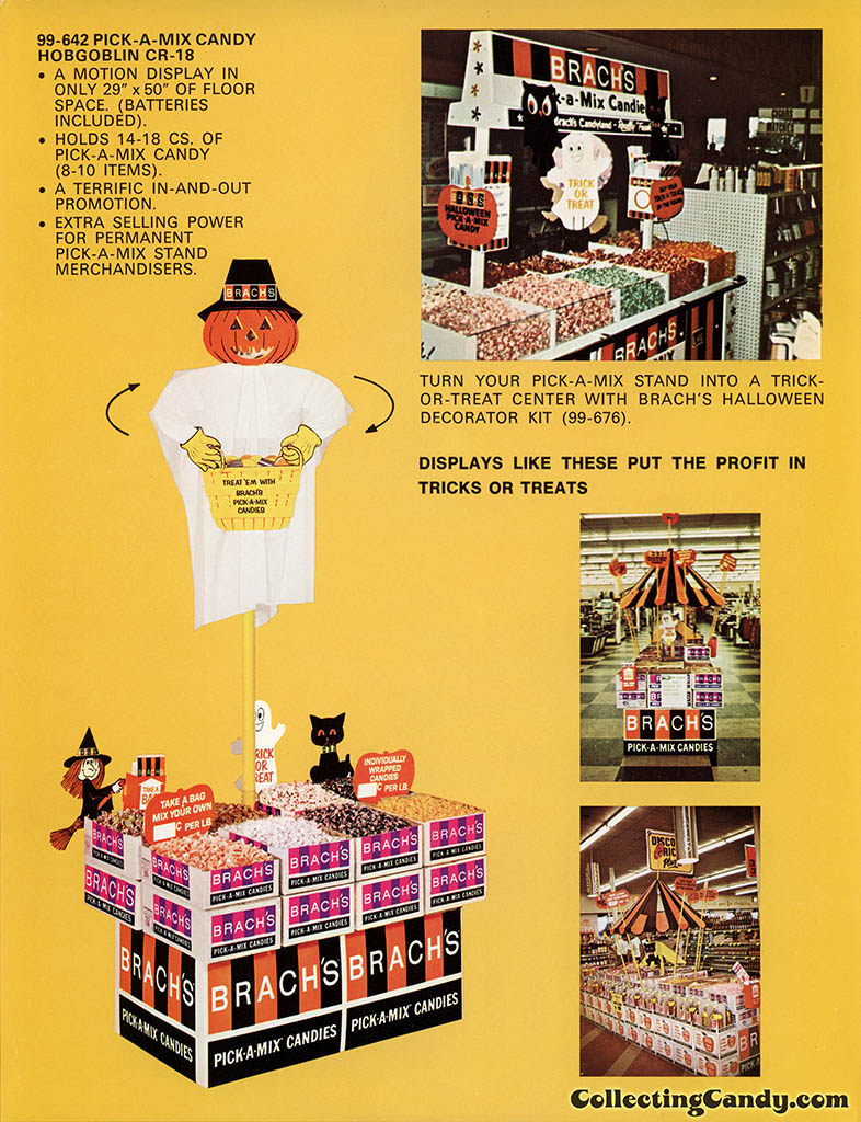 Brach's 1971 Halloween Candy Salesman Catalog and Promotional