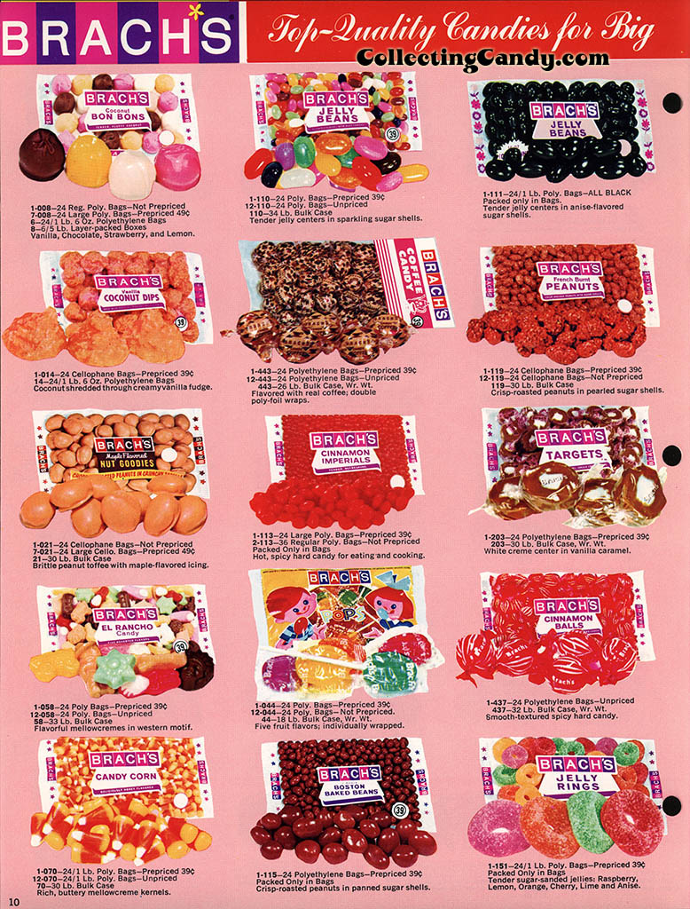 Brach's Beautiful Fall Chocolate Promotion Packet from 1972