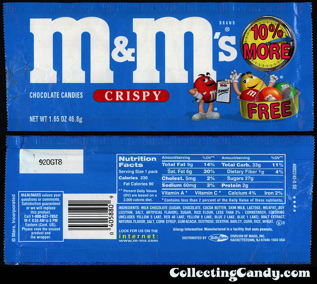 M&M'S USA - Back again with the M&M'S Crispy Chocolate