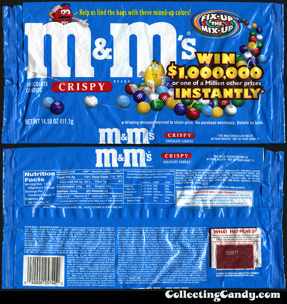 M&M's Crispy Pieces & Milk Chocolate Bar 31g