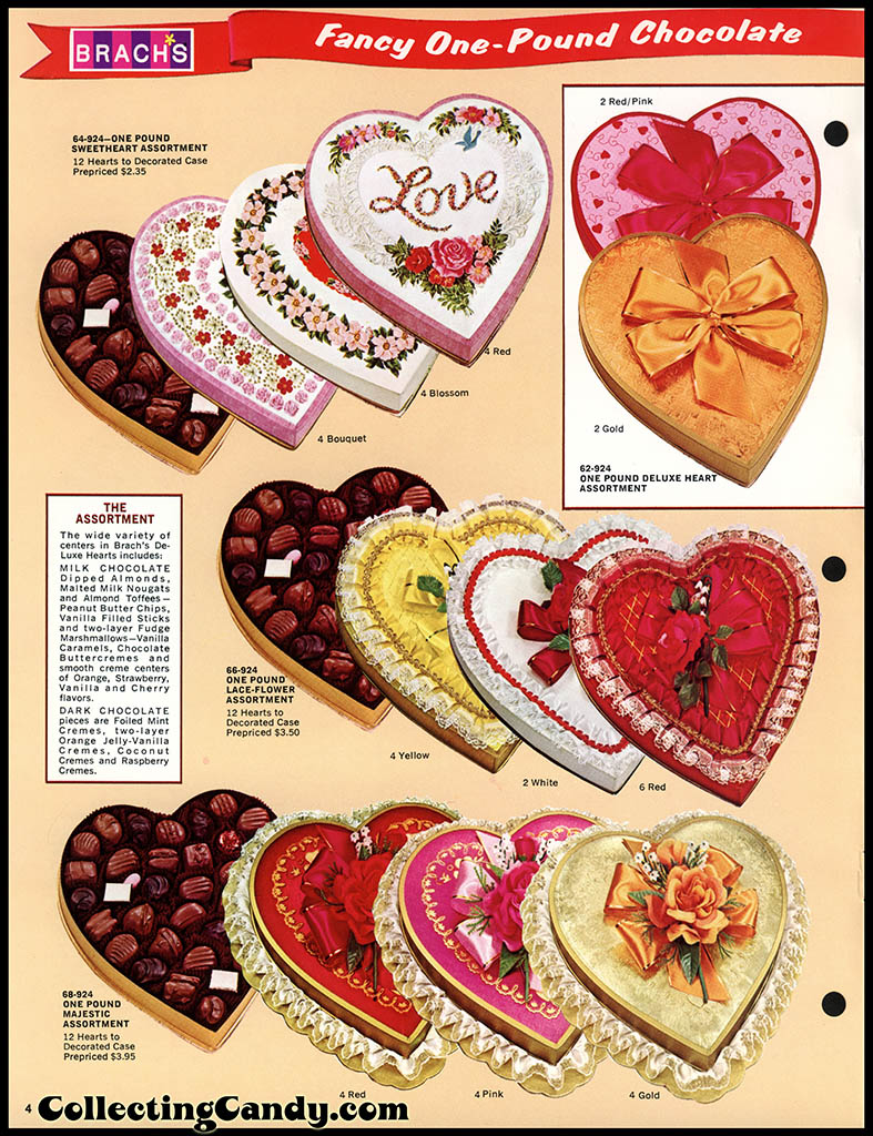 Brach's Valentine's Day Candy 1980 Grocery Store Advertisement