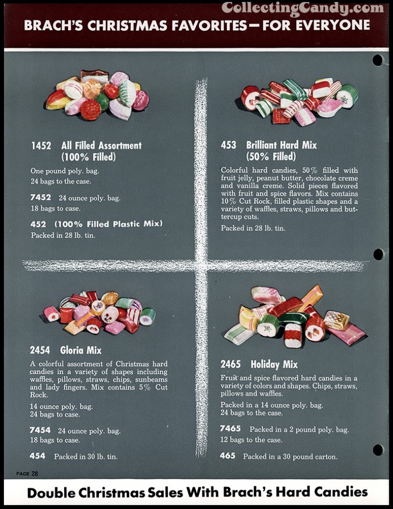 Brachs 1953 Fall And Christmas Candy Catalog