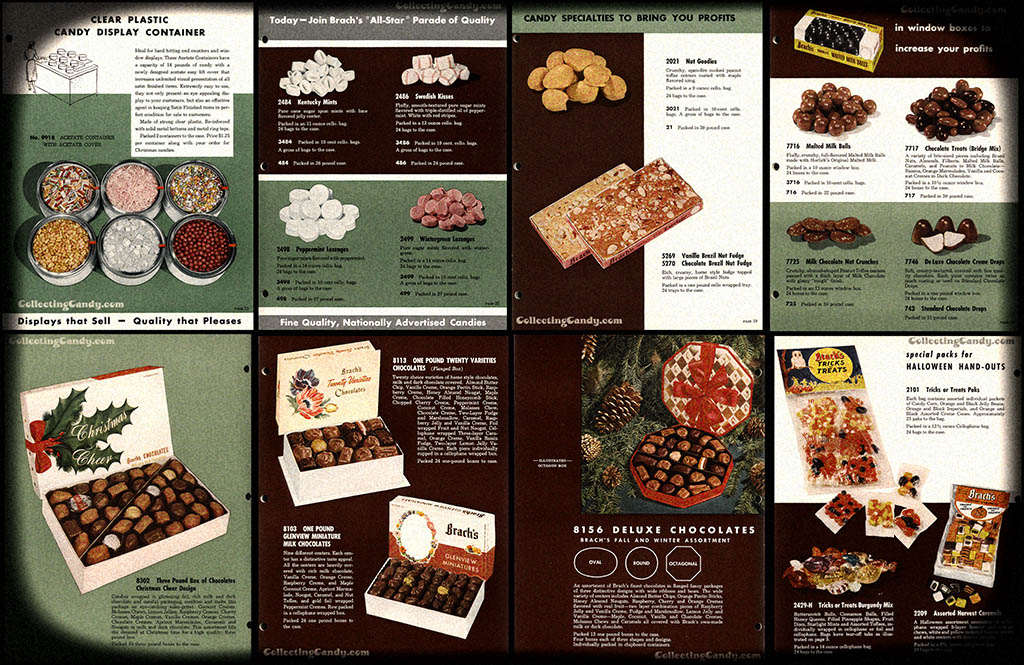 Brach's 1953 Fall & Christmas Candy Catalog!
