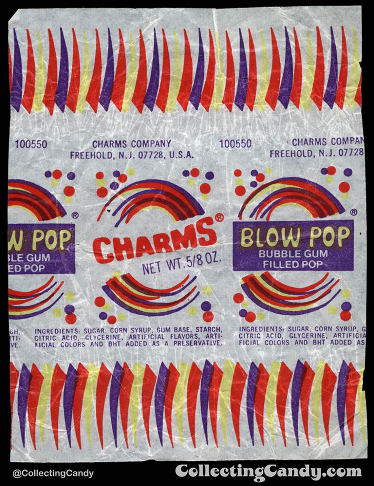The Search for the 1970’s Blow Pop “Squarepack” and Charms Blow Pop’s