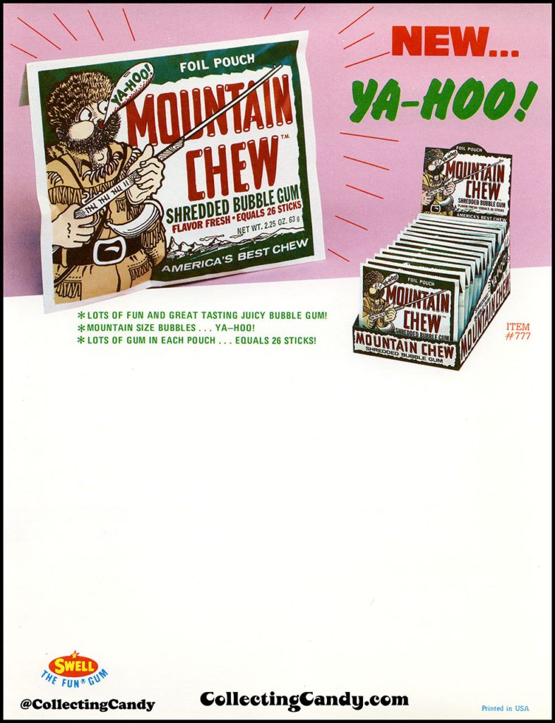 1980 s Mountain Chew Bubble Gum An Unusual Blend Of Brand Knockoffs 1980 s mountain chew bubble gum an unusual blend of brand knockoffs